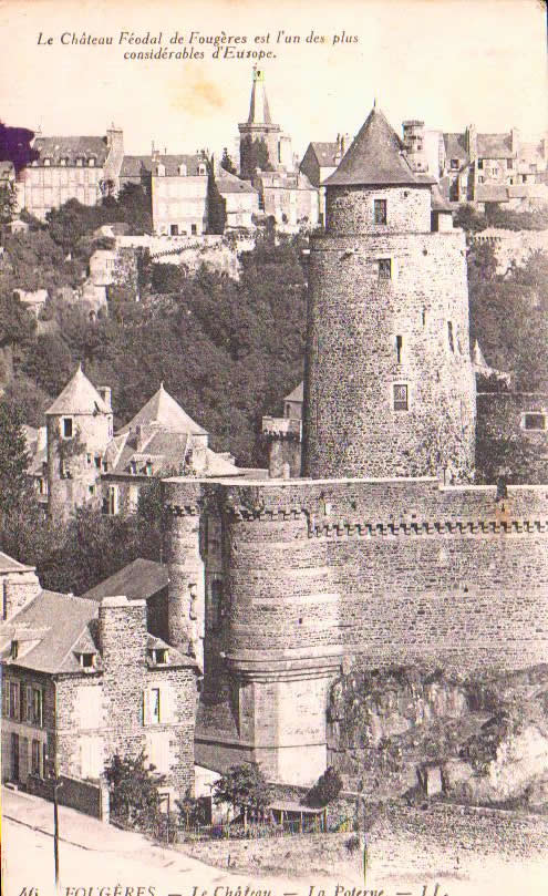 Cartes postales anciennes > CARTES POSTALES > carte postale ancienne > cartes-postales-ancienne.com Ille et vilaine  Fougeres