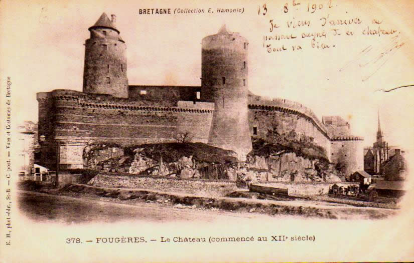 Cartes postales anciennes > CARTES POSTALES > carte postale ancienne > cartes-postales-ancienne.com Ille et vilaine  Fougeres