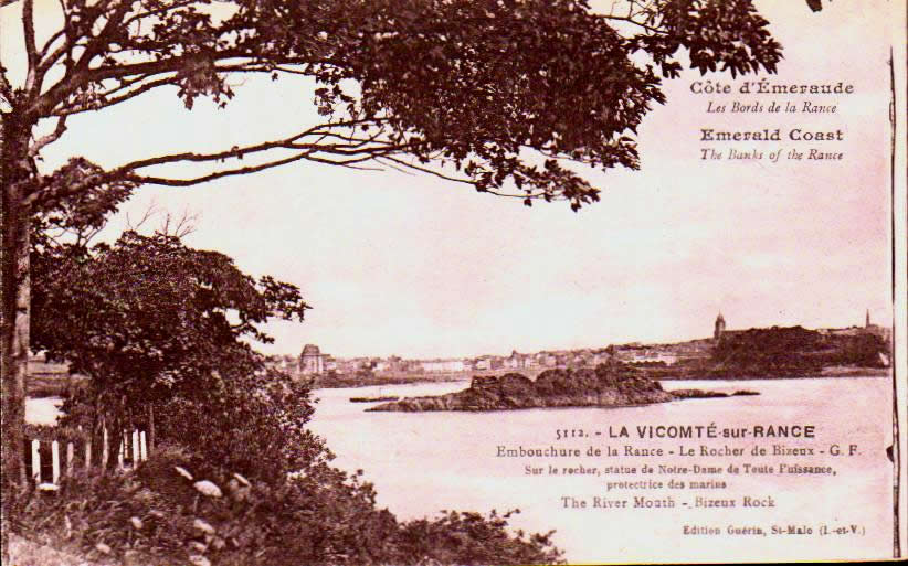 Cartes postales anciennes > CARTES POSTALES > carte postale ancienne > cartes-postales-ancienne.com Bretagne Cote d'armor La Vicomte Sur Rance