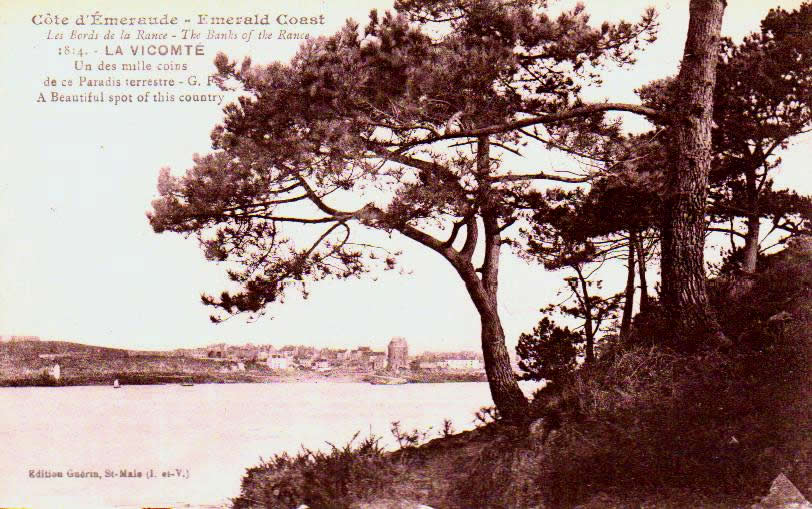 Cartes postales anciennes > CARTES POSTALES > carte postale ancienne > cartes-postales-ancienne.com Cotes d'armor  La Vicomte Sur Rance