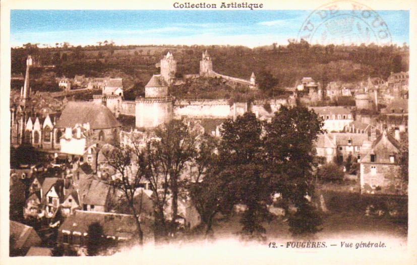 Cartes postales anciennes > CARTES POSTALES > carte postale ancienne > cartes-postales-ancienne.com Ille et vilaine  Fougeres