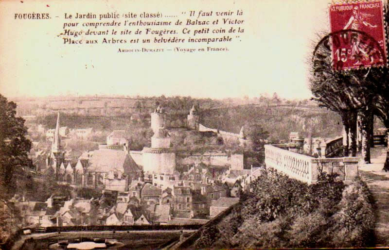 Cartes postales anciennes > CARTES POSTALES > carte postale ancienne > cartes-postales-ancienne.com Ille et vilaine  Fougeres