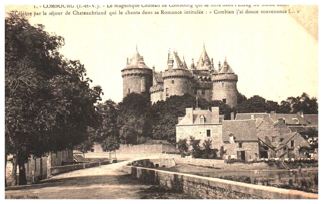 Cartes postales anciennes > CARTES POSTALES > carte postale ancienne > cartes-postales-ancienne.com Ille et vilaine  Combourg