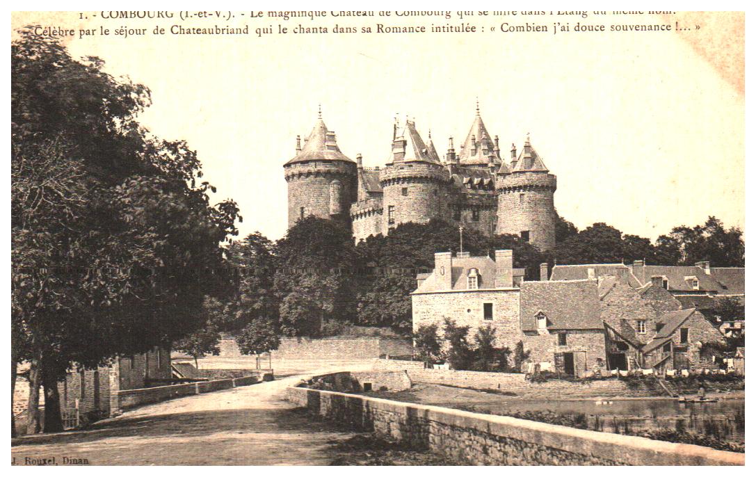 Cartes postales anciennes > CARTES POSTALES > carte postale ancienne > cartes-postales-ancienne.com Bretagne Ille et vilaine Combourg