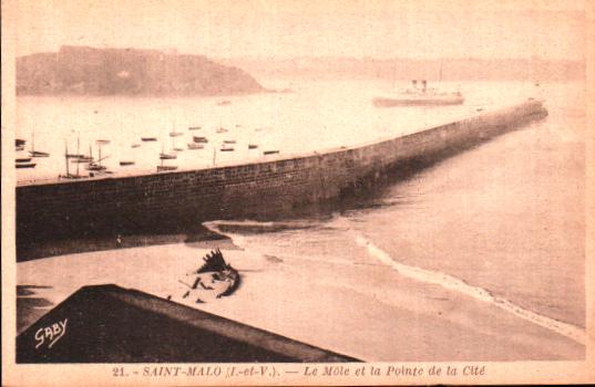 Cartes postales anciennes > CARTES POSTALES > carte postale ancienne > cartes-postales-ancienne.com Ille et vilaine  Saint Malo