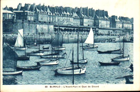 Cartes postales anciennes > CARTES POSTALES > carte postale ancienne > cartes-postales-ancienne.com Ille et vilaine  Saint Malo