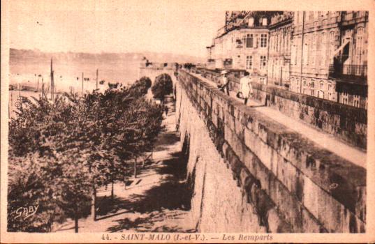 Cartes postales anciennes > CARTES POSTALES > carte postale ancienne > cartes-postales-ancienne.com Ille et vilaine  Saint Malo