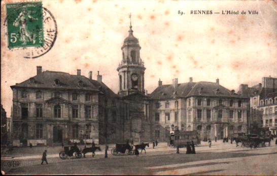 Cartes postales anciennes > CARTES POSTALES > carte postale ancienne > cartes-postales-ancienne.com Bretagne Ille et vilaine Rennes