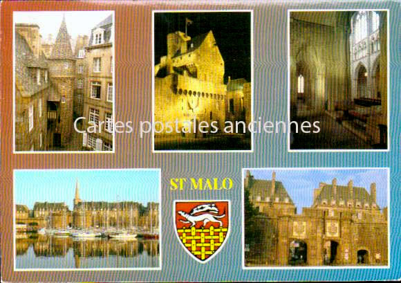 Cartes postales anciennes > CARTES POSTALES > carte postale ancienne > cartes-postales-ancienne.com Bretagne Saint Malo