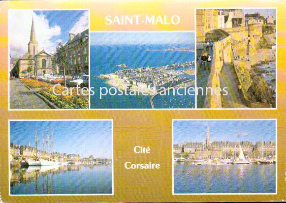 Cartes postales anciennes > CARTES POSTALES > carte postale ancienne > cartes-postales-ancienne.com Bretagne Ille et vilaine Saint Malo