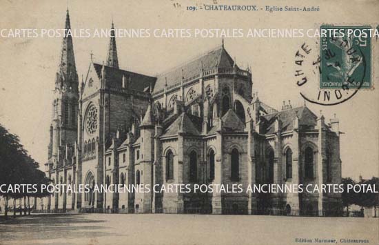 Cartes postales anciennes > CARTES POSTALES > carte postale ancienne > cartes-postales-ancienne.com Centre val de loire  Indre Chateauroux