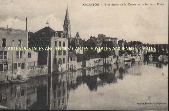 Cartes postales anciennes > CARTES POSTALES > carte postale ancienne > cartes-postales-ancienne.com Centre val de loire  Indre Argenton Sur Creuse