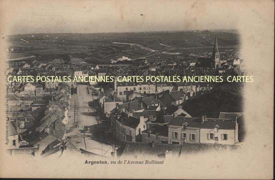 Cartes postales anciennes > CARTES POSTALES > carte postale ancienne > cartes-postales-ancienne.com Centre val de loire  Indre Argenton Sur Creuse