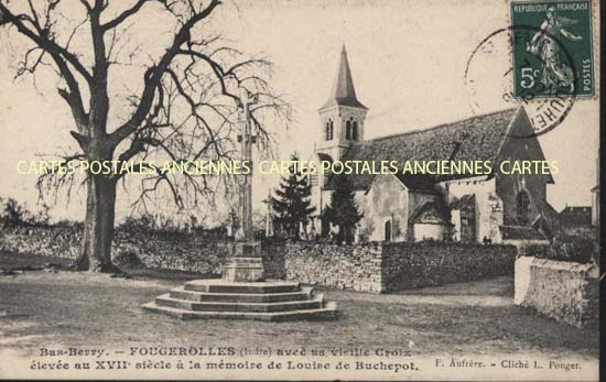 Cartes postales anciennes > CARTES POSTALES > carte postale ancienne > cartes-postales-ancienne.com Centre val de loire  Indre Fougerolles