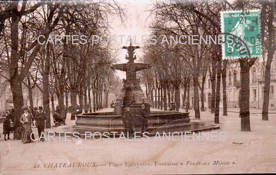 Cartes postales anciennes > CARTES POSTALES > carte postale ancienne > cartes-postales-ancienne.com Centre val de loire  Indre Chateauroux