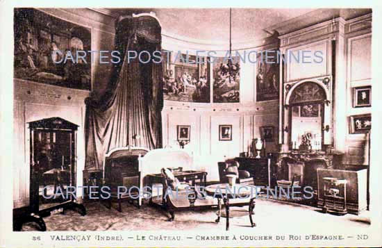 Cartes postales anciennes > CARTES POSTALES > carte postale ancienne > cartes-postales-ancienne.com Centre val de loire  Indre Valencay