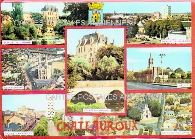 Cartes postales anciennes > CARTES POSTALES > carte postale ancienne > cartes-postales-ancienne.com Centre val de loire  Indre Chateauroux