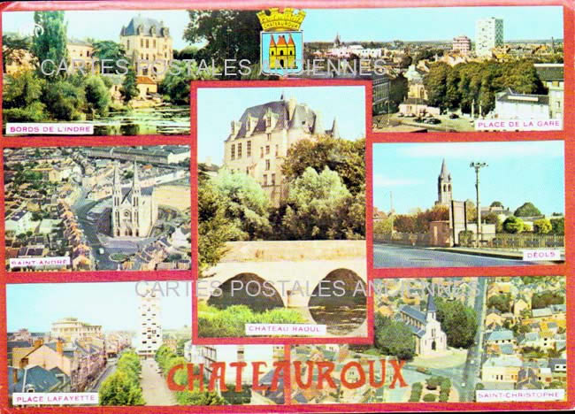 Cartes postales anciennes > CARTES POSTALES > carte postale ancienne > cartes-postales-ancienne.com Centre val de loire  Indre Chateauroux