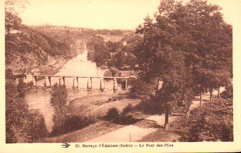 Cartes postales anciennes > CARTES POSTALES > carte postale ancienne > cartes-postales-ancienne.com Centre val de loire  Indre Eguzon-Chantome