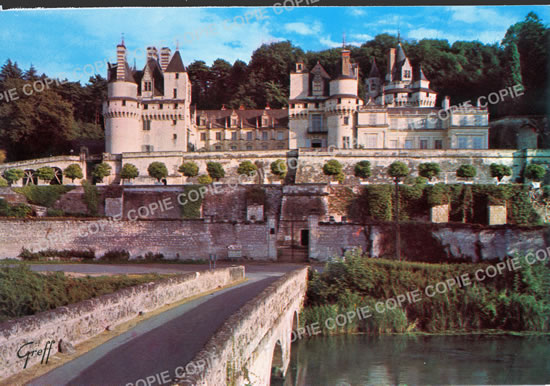 Cartes postales anciennes > CARTES POSTALES > carte postale ancienne > cartes-postales-ancienne.com Centre val de loire  Indre et loire Rigny Usse