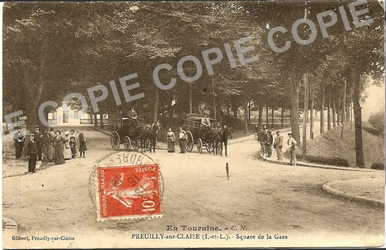 Cartes postales anciennes > CARTES POSTALES > carte postale ancienne > cartes-postales-ancienne.com Centre val de loire  Indre et loire Preuilly Sur Claise