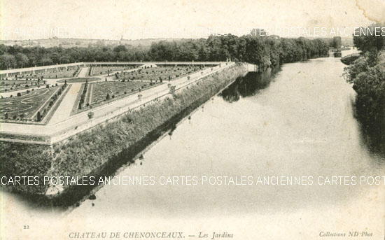 Cartes postales anciennes > CARTES POSTALES > carte postale ancienne > cartes-postales-ancienne.com Monuments Chateau Chenonceaux