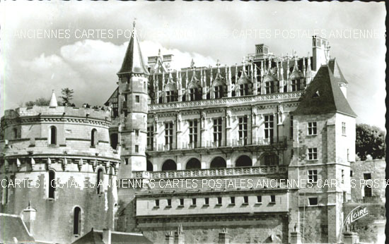 Cartes postales anciennes > CARTES POSTALES > carte postale ancienne > cartes-postales-ancienne.com Monuments Chateau Amboise