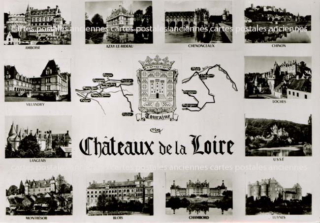 Cartes postales anciennes > CARTES POSTALES > carte postale ancienne > cartes-postales-ancienne.com Indre et loire
