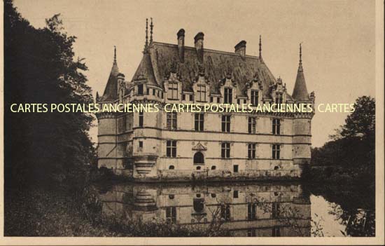 Cartes postales anciennes > CARTES POSTALES > carte postale ancienne > cartes-postales-ancienne.com Centre val de loire  Indre et loire Azay Le Rideau