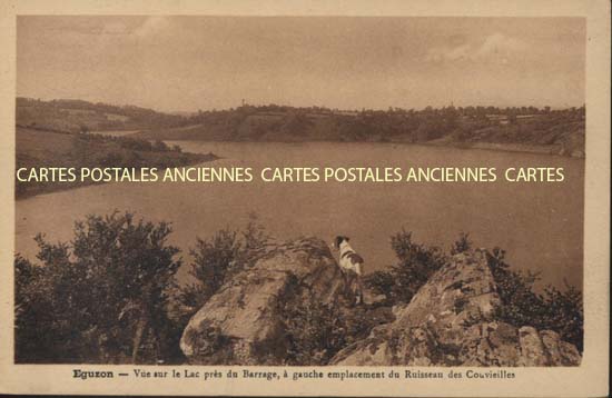 Cartes postales anciennes > CARTES POSTALES > carte postale ancienne > cartes-postales-ancienne.com Indre 36 Eguzon-Chantome