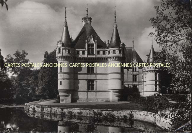 Cartes postales anciennes > CARTES POSTALES > carte postale ancienne > cartes-postales-ancienne.com Centre val de loire  Indre et loire Azay Le Rideau