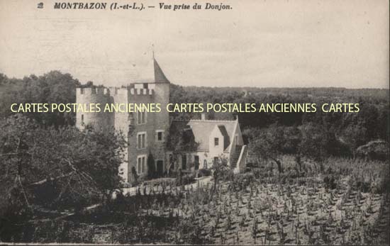 Cartes postales anciennes > CARTES POSTALES > carte postale ancienne > cartes-postales-ancienne.com Centre val de loire  Indre et loire Montbazon