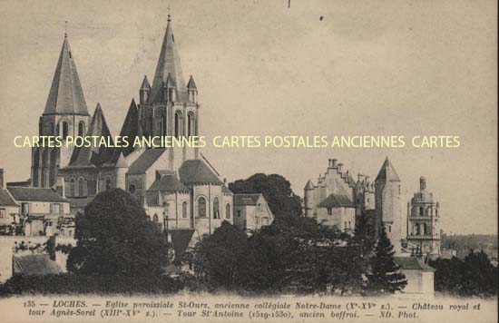 Cartes postales anciennes > CARTES POSTALES > carte postale ancienne > cartes-postales-ancienne.com Centre val de loire  Indre et loire Loches