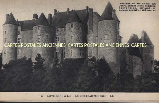 Cartes postales anciennes > CARTES POSTALES > carte postale ancienne > cartes-postales-ancienne.com Centre val de loire  Indre et loire Luynes