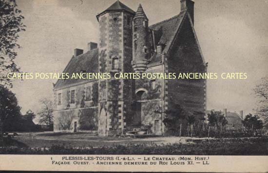 Cartes postales anciennes > CARTES POSTALES > carte postale ancienne > cartes-postales-ancienne.com Indre et loire  La Riche