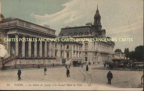 Cartes postales anciennes > CARTES POSTALES > carte postale ancienne > cartes-postales-ancienne.com Indre et loire  Tours