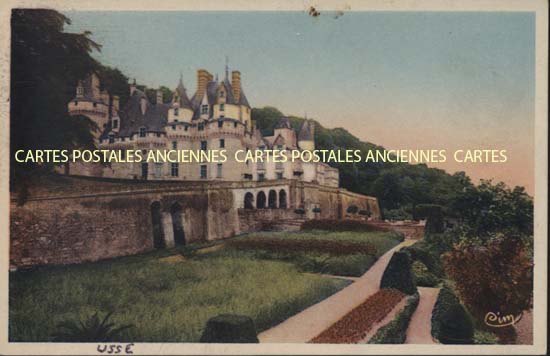 Cartes postales anciennes > CARTES POSTALES > carte postale ancienne > cartes-postales-ancienne.com Centre val de loire  Indre et loire Rigny Usse