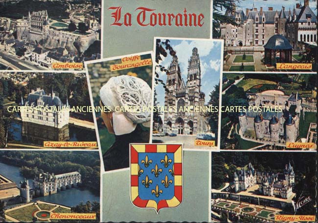 Cartes postales anciennes > CARTES POSTALES > carte postale ancienne > cartes-postales-ancienne.com Centre val de loire  Indre et loire La Riche