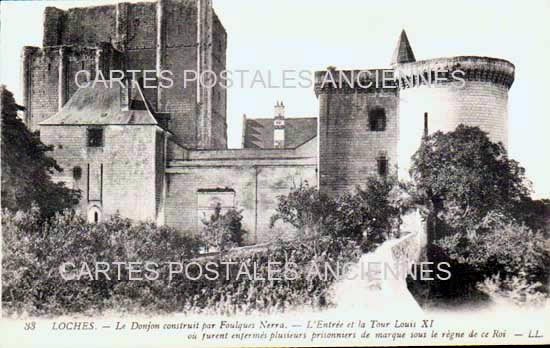Cartes postales anciennes > CARTES POSTALES > carte postale ancienne > cartes-postales-ancienne.com Centre val de loire  Indre et loire Loches