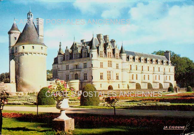 Cartes postales anciennes > CARTES POSTALES > carte postale ancienne > cartes-postales-ancienne.com Centre val de loire  Indre et loire Chenonceaux