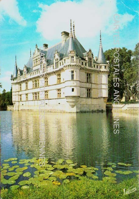 Cartes postales anciennes > CARTES POSTALES > carte postale ancienne > cartes-postales-ancienne.com Indre et loire 37 Azay Le Rideau