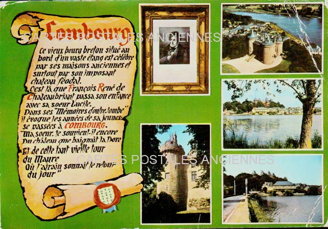 Cartes postales anciennes > CARTES POSTALES > carte postale ancienne > cartes-postales-ancienne.com Ille et vilaine 35 Combourg