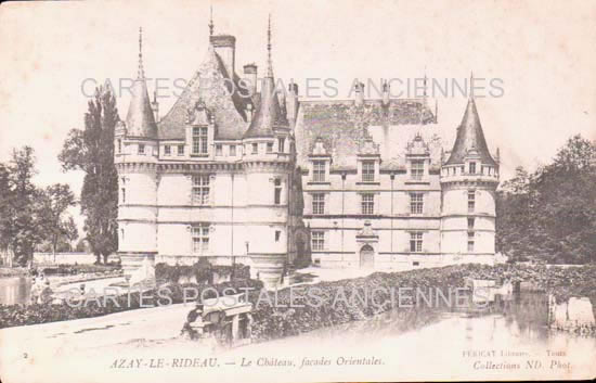 Cartes postales anciennes > CARTES POSTALES > carte postale ancienne > cartes-postales-ancienne.com Centre val de loire  Indre et loire Azay Le Rideau