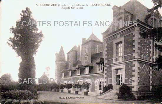 Cartes postales anciennes > CARTES POSTALES > carte postale ancienne > cartes-postales-ancienne.com Centre val de loire  Indre et loire Villedomer