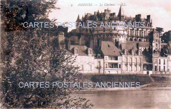 Cartes postales anciennes > CARTES POSTALES > carte postale ancienne > cartes-postales-ancienne.com Centre val de loire  Indre et loire Amboise