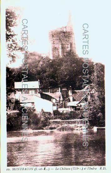 Cartes postales anciennes > CARTES POSTALES > carte postale ancienne > cartes-postales-ancienne.com Centre val de loire  Indre et loire Montbazon
