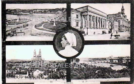 Cartes postales anciennes > CARTES POSTALES > carte postale ancienne > cartes-postales-ancienne.com Centre val de loire  Indre et loire Tours