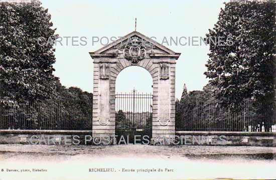 Cartes postales anciennes > CARTES POSTALES > carte postale ancienne > cartes-postales-ancienne.com Centre val de loire  Richelieu