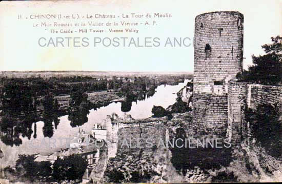 Cartes postales anciennes > CARTES POSTALES > carte postale ancienne > cartes-postales-ancienne.com Centre val de loire  Chinon