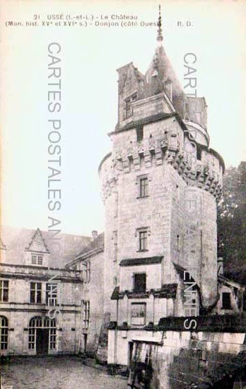 Cartes postales anciennes > CARTES POSTALES > carte postale ancienne > cartes-postales-ancienne.com Centre val de loire  Indre et loire Rigny Usse